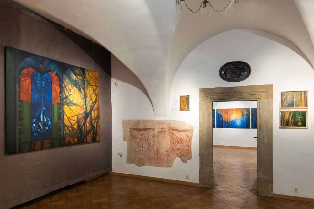 Obrazy z cyklu Katedra z lat 2015-2021