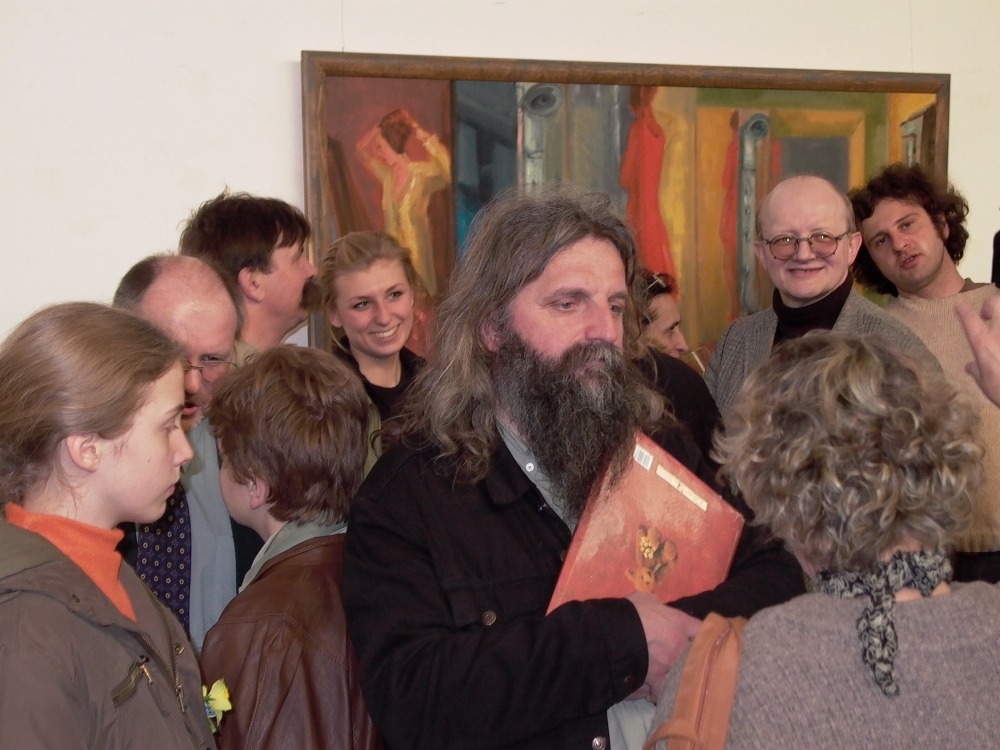 Wernisaż w dniu 14.04. 2004, Zbigniew Bajek