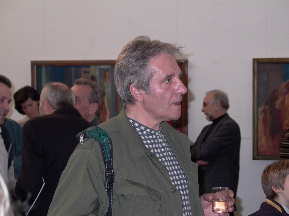 Wernisaż w dniu 14.04. 2004, Jerzy Grałek