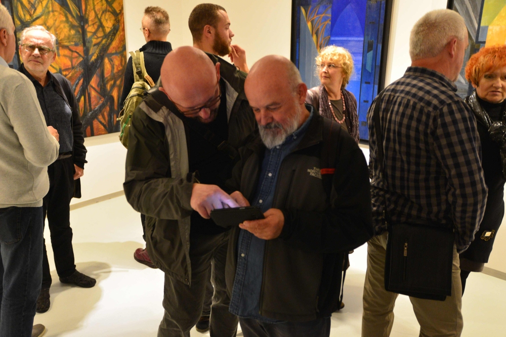 Wernisaż wystawy w dniu 21.09. 2017