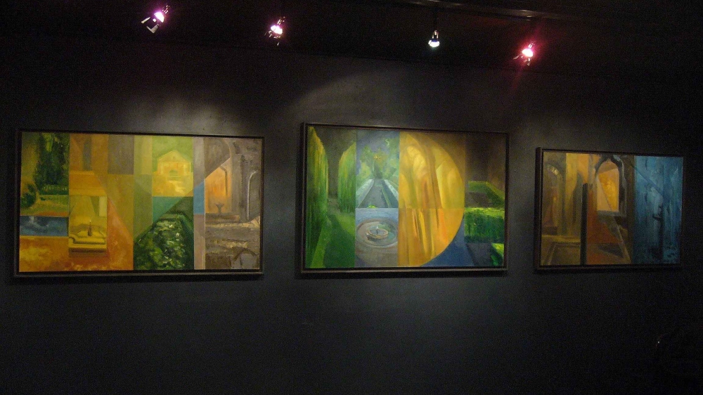 Obrazy z cyklu Realne-nierealne, 2004-2005