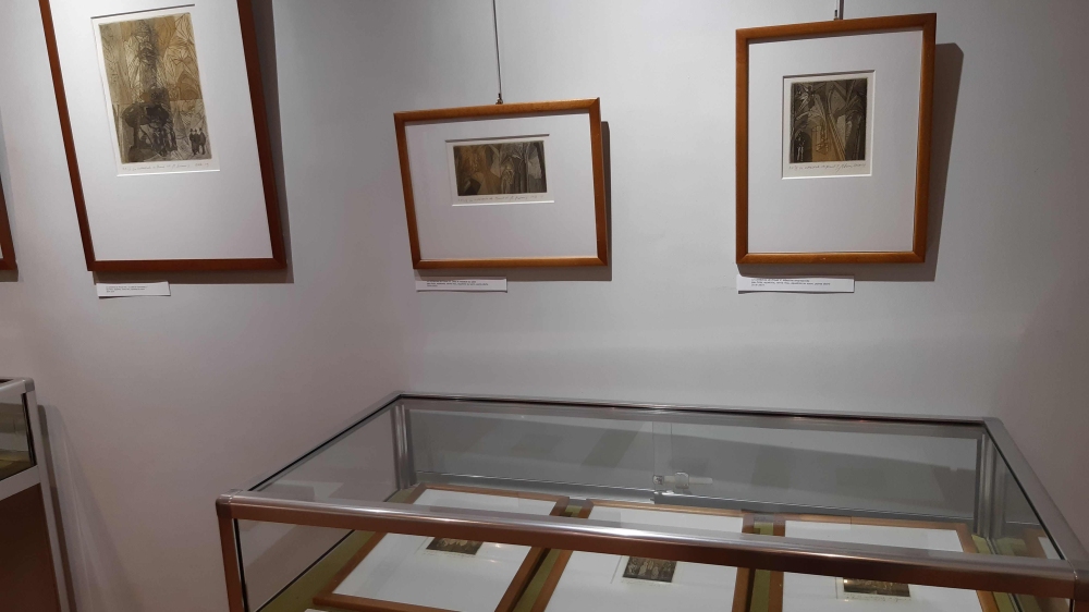 Grafiki z cyklu Katedra Prousta, 2016-2019