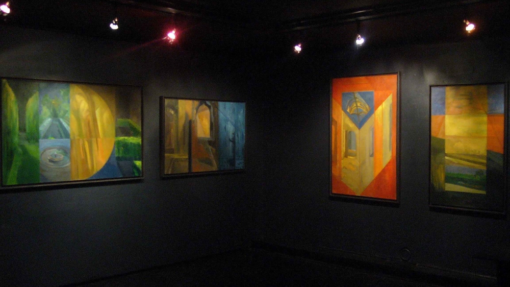 Obrazy z cyklu Realne-nierealne, 2004-2005