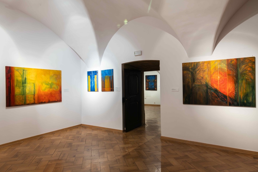 Obrazy z cyklu Katedra z lat 2020- 2021