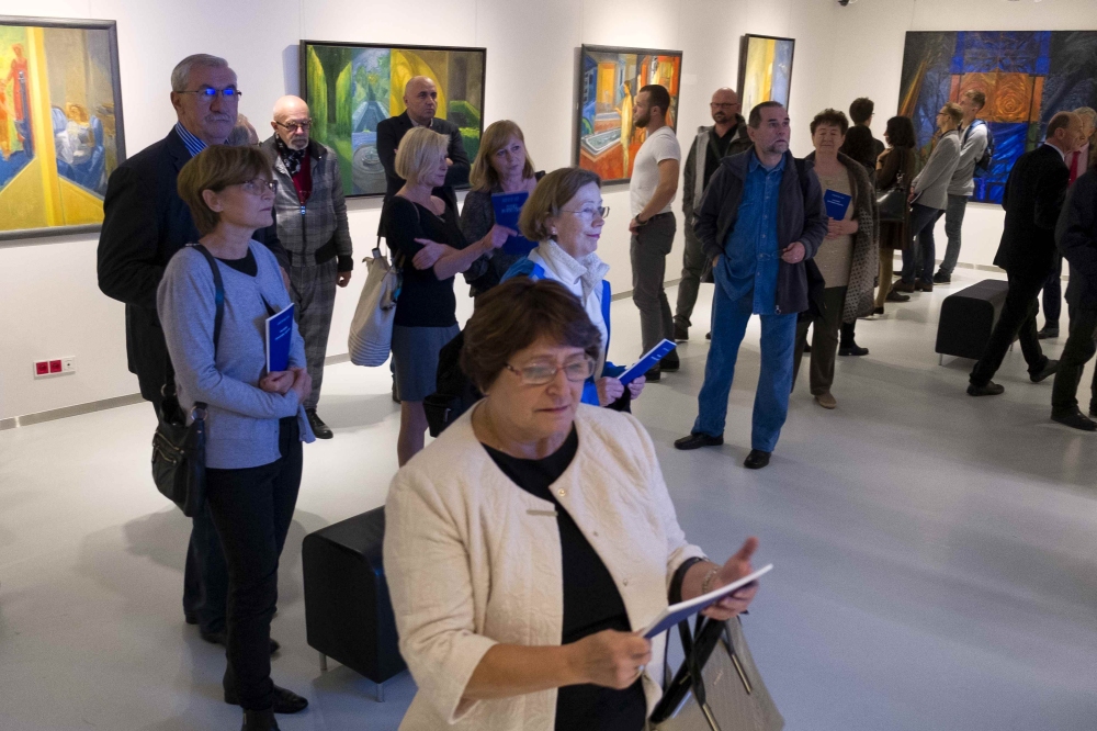 Wernisaż wystawy w dniu 21.09. 2017