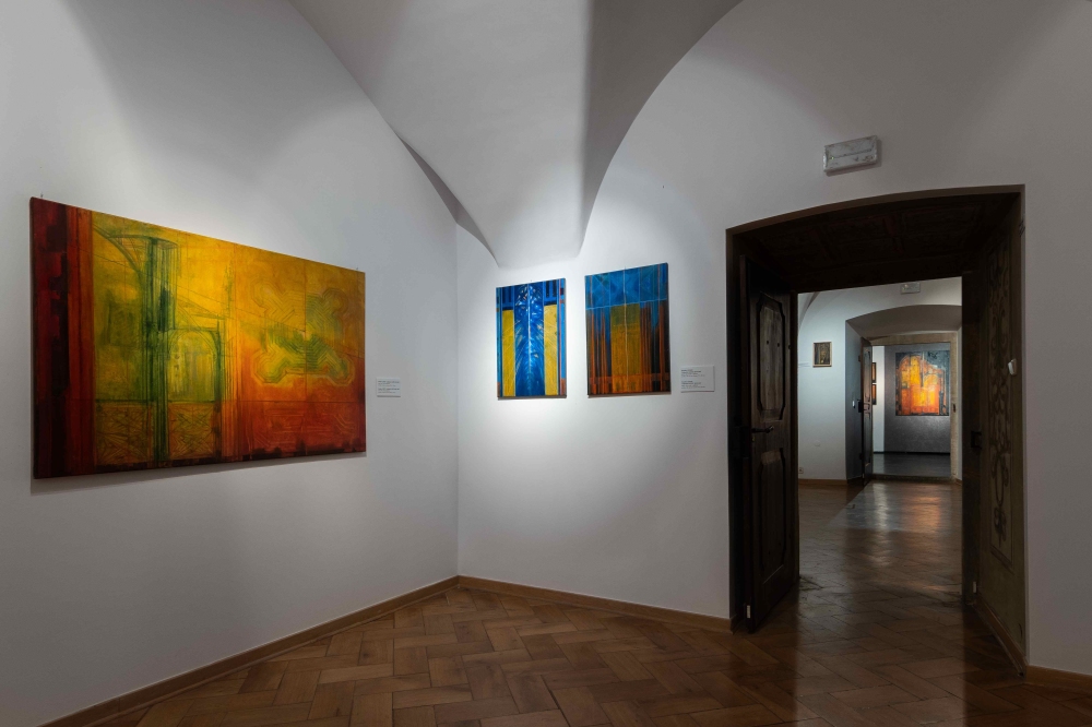 Obrazy z cyklu Katedra z lat 2020- 2021