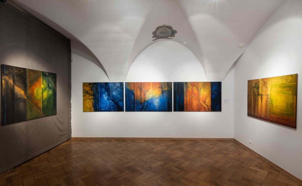 Obrazy z cyklu Katedra z lat 2020- 2021