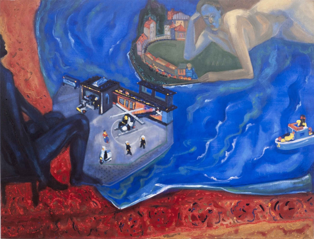 R. Oramus, Na dywanie III, 1992