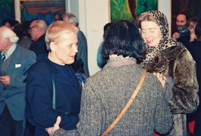 Po lewej Elżbieta Dzikowska