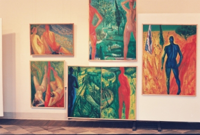 Obrazy,  początek lat 90.