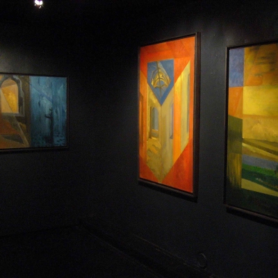 Obrazy z cyklu Realne-nierealne, 2004-2005