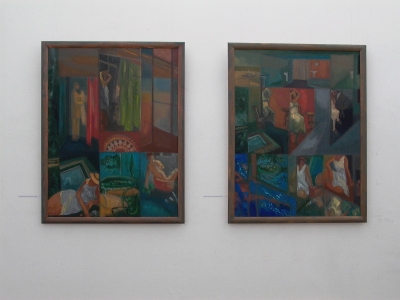 Obrazy z cyklu Rytuały codzienności (2002-2003)