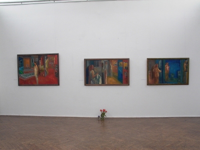 Obrazy z cyklu Rytuały codzienności (2002-2003)