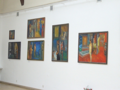 Obrazy z cyklu Rytuały codzienności (2002-2003)