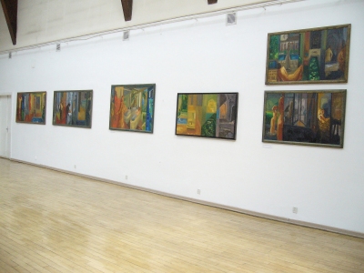 Obrazy z cyklu Rytuały codzienności (2002-2003)