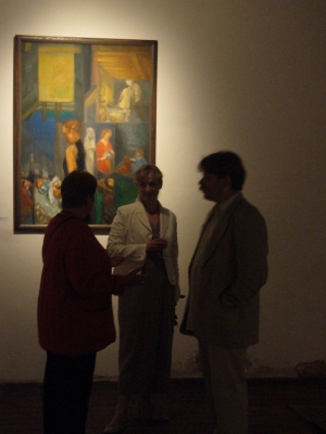 Wernizaż wystawy na Zamku w Pieskowej Skale