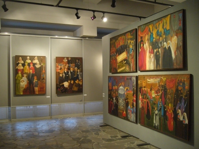 Oramus, obrazy z cyklów Czas zatrzymany i Funeralia