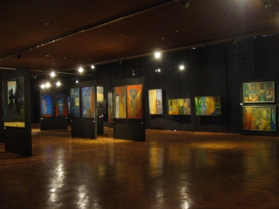 Oramus, obrazy z cyklów Katedra, Realne - nierealne i Rytuały codzienności