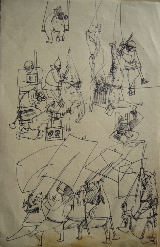 Rytuały 1982, szkic 4